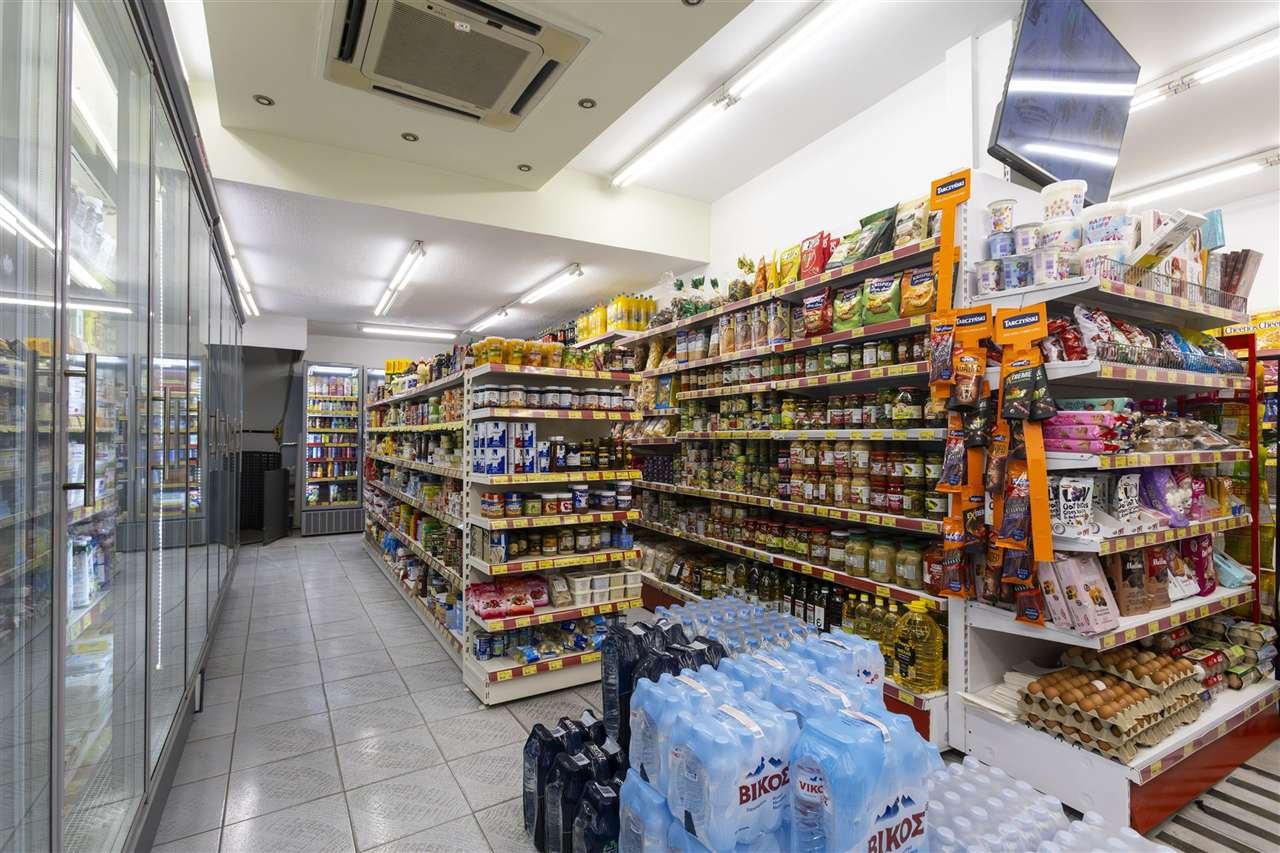 International Market ράφια προϊόντων